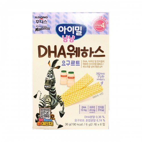 ILDONG Quinoa Wafer Colostrum (DHA+Yogurt) 6pcs 36g